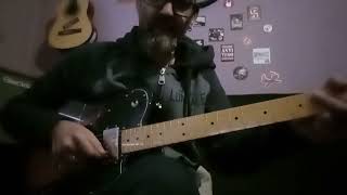 UN HOMBRE ENFERMOCOVERSQUIER TELECASTER CUSTOM CV70 [upl. by Cuthburt]