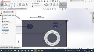 Hướng dẫn lệnh Extrude cut trong solidworks [upl. by Cykana196]