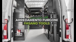 ALLESTIMENTO FURGONI Fasano Tools [upl. by Ytsim]