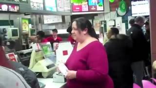 Crazy Woman Tries To Order McLobster From McDonalds [upl. by Intihw253]