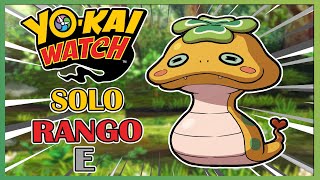 👻 ¿ME PUEDO PASAR YOKAI WATCH SOLO CON YOKAI DE RANGO E [upl. by Auhsuj212]