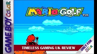 Mario Golf  Game Boy Color  Review [upl. by Willamina354]