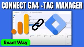 how to connect google analytics with tag manager 2024 [upl. by Xino587]