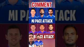 MI vs RCB Pace Attack 🔥 shorts rcb mi viratkkohli trendingshorts iplauction2025 cricket ipl [upl. by Azarria]