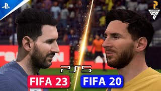 FIFA 23 Vs FIFA 20 PS5 [upl. by Wyatt]