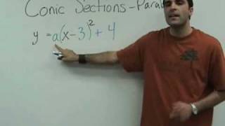 Algebra 2  Conic Sections  Parabolas [upl. by Viviana473]