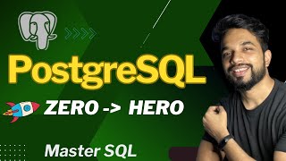 Master POSTGRESQL in ONE VIDEO Beginner to Advanced Course For Beginners in Hindi  MPrashant [upl. by Cilurzo799]