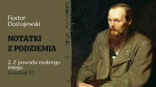 Fiodor Dostojewski „Notatki z Podziemia” Z powodu mokrego śniegu – Rozdział 10 audiobook [upl. by Nabalas666]