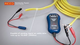 R5300 Continuity Tester for wirecable up to 10000 ft 3000m [upl. by Accem]