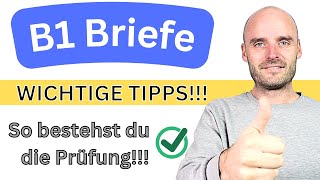 B1 Briefe  So bestehst du die Prüfung 💪 [upl. by Mcgee]