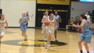 Bettendorf girls basketball tops Cedar Rapids Jefferson [upl. by Tamra]