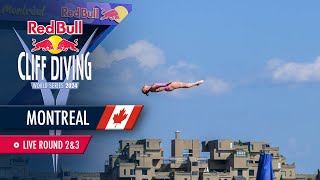 Cliff Diving at the Port of Montreal CAN  ROUND 23  Red Bull Cliff Diving World Series 2024 [upl. by Luemas]