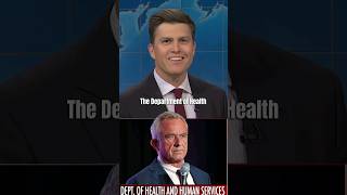 quotTrump picks Robert F Kennedy Jr as secretary of health and human servicesquot 😱🤣 COLIN JOST shorts [upl. by Prober819]