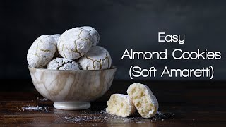 Italian almond cookies amaretti  3 ways [upl. by Rednav975]