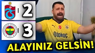 FANATİK FENERBAHÇELİ TRABZONSPOR  FENERBAHÇE MAÇINI İZLERSE [upl. by Elyse]