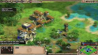 Shoals Spanish vs Teutons  Empire Wars  AoE2 DE [upl. by Eniamert]