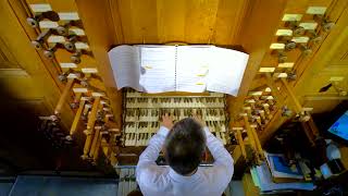 Passacaille dArmide Lully au grand orgue de la cathédrale dAlbi [upl. by Doe]