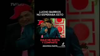 Manolo rojas imita a lucho barrios por humor al Perú [upl. by Ashjian]