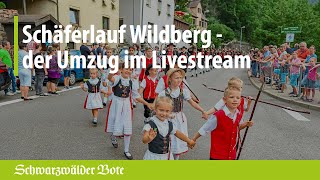 Schäferlauf Wildberg  der Festzug im Livestream [upl. by Ah754]