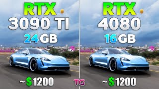 RTX 4080 vs RTX 3090 Ti  Test in 8 Games [upl. by Latin246]