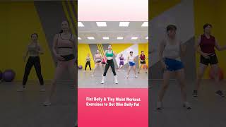 Exercises to Get Slim Belly Fat  Tiny Waist  Flat Belly Workout [upl. by Lisab]