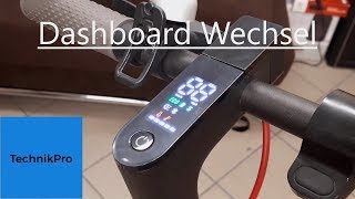 Xiaomi M365 Fullspeed 50kmh Dashboard Wechsel [upl. by Ahsiniuq]