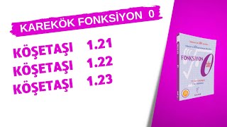 FONKSİYON 0  KÖŞETAŞI 121  1 23   KAREKÖK FONKSİYON 0 [upl. by Audras992]