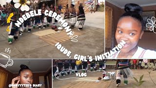 NDEBELE CEREMONYIQude girls initiation know more about it  SOUTH AFRICAN YOUTUBER [upl. by Martie]