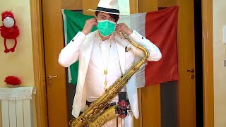 National Anthem of ITALY on SAX 🎷🇮🇹Fratelli DItalia [upl. by Aneele]