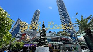 Surfers Paradise Under the Night Sky  Gold Coast walk｜DJI Pocket 3 Shooting 4KHDR [upl. by Aibsel]