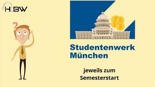 Semesterbeitrag Studentenwerk München [upl. by Norat426]