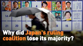 Why did Japans ruling coalition lose its majority [upl. by Sotos]