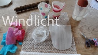 Tutorial Windlicht Filzquadrat [upl. by Aderf]