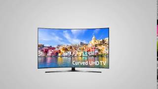 Samsung Curved 43quot 4K Ultra HD Smart LED TV w 2 Yr Warranty on QVC [upl. by Notirb523]