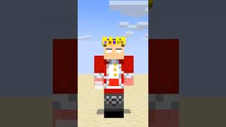 TechnoBrine Building Anime Figure Challenge  Herobrine  Technoblade minecraft shorts [upl. by Anauj383]