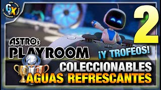 2 AGUAS REFRESCANTES  COLECCIONABLES y TROFEOS  ASTROS PLAYROOM PS5  GUÍA DE TROFEOS [upl. by Wilden23]