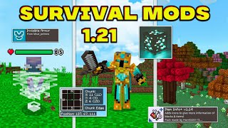 Top 15 Best Mods Addons For Minecraft Pe 121 ⚡ Mcpe Bedrock Mods Addons [upl. by Adnileb73]