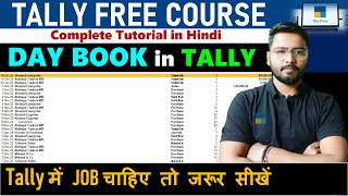 Day Book in Tally Prime  Tally Prime Tutorial  Tally Prime [upl. by Fasano]