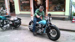 Harley Davidson Knucklehead 1946 [upl. by Borchers894]