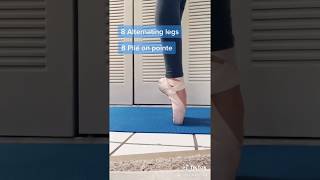 Beginner Pointe Exercises For Ballerinas [upl. by Cirri]