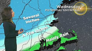 WBZ Morning Forecast For February 5 [upl. by Sarchet]