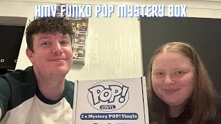 £15 HMV FUNKO POP MYSTERY BOX OPENING BLUE BOX [upl. by Dudley571]