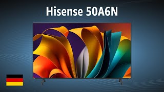 Fernseher Hisense 50A6N  TEST  Deutsch [upl. by Socram]