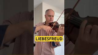 Fritz Kreisler  LIEBESFREUD violin [upl. by Aerdnad]