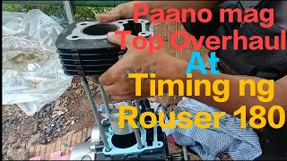 Paano mag Top Overhaul ng Rouser 180 [upl. by Bashemath]