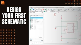 Fusion HowTo Design Your First PCB Schematic  Autodesk Fusion 360 [upl. by Gytle]