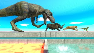 3 Pools amp 7 Danger Boxes Challenge  Animal Revolt Battle Simulator [upl. by Lorelei517]