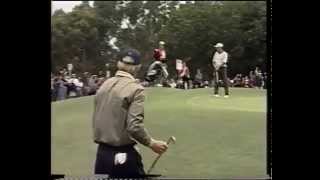 1999 Australian Open Golf won by Aaron Baddeley  7 Sport  The Royal Sydney Golf Club [upl. by Abehsat]