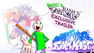 Baldis Basics In Funkin OFFICIAL FUNKKAST TRAILER [upl. by Prochoras]