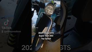 2024 Vespa GTS Super Tech 300 Top Speed [upl. by Kina]